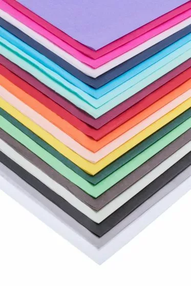 Seidenpapier 24 Blatt 50x76cm verschiedene Farben