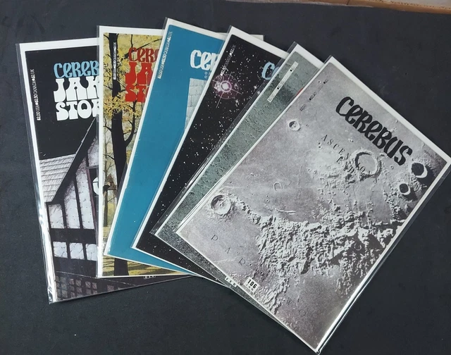 Cerebus #106 107 111 112/113 114 117 lot of 6 Aardvark-Vanaheim Comics 1980s VF