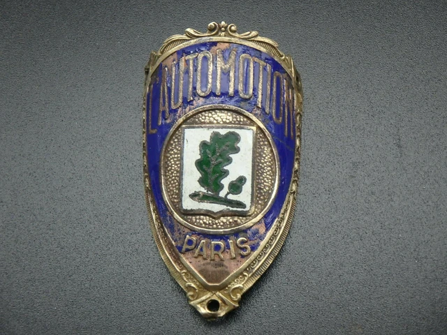 Plaque De Cadre Vélo Vintage Eroica – L'Automotion Paris – Head Badge Français
