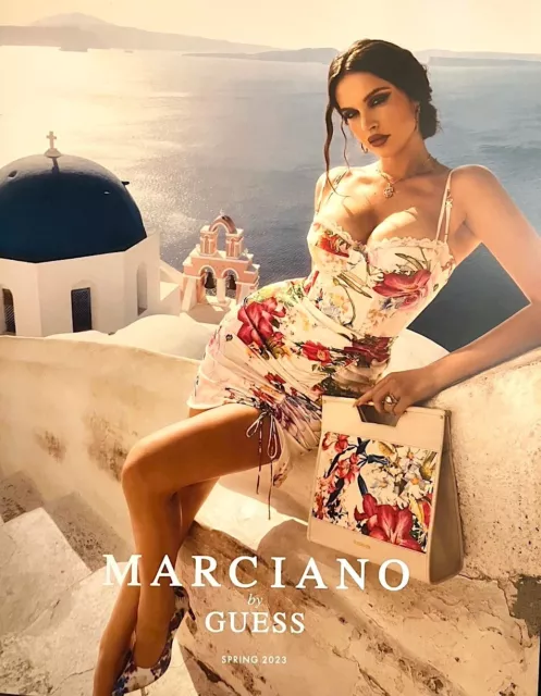 GUESS by Marciano Spring 2023 catalog #377 lookbook  BIG 28x36 sexy Sealed