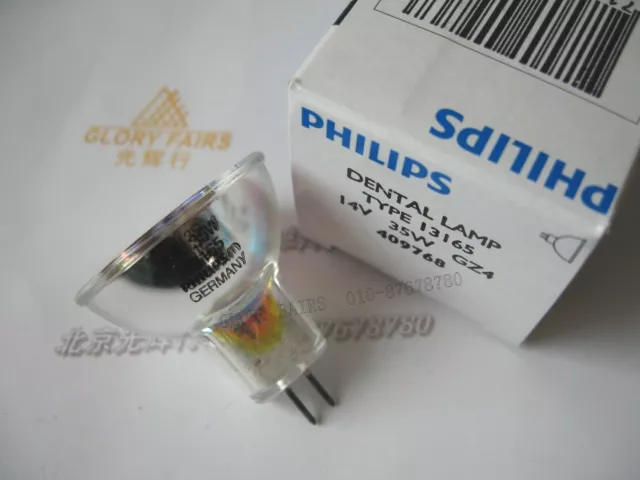 Lámpara dental PHILIPS 13165 14V35W GZ4 409768 14V 35W MR11 bombilla de curado