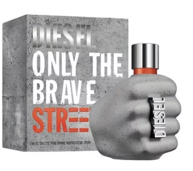 Diesel Only The Brave Street 75Ml Eau De Toilette Spray Brand New & Sealed