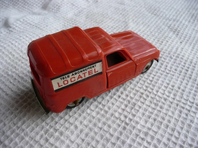 NOREV RENAULT 4L FOURGONNETTE PUBLICITAIRE LOCATEL époque DINKY TOYS