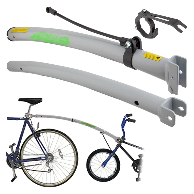 Bike Camper Trailer Tent - Folding Waterproof Bicycle Camper With 16" Off-Roa