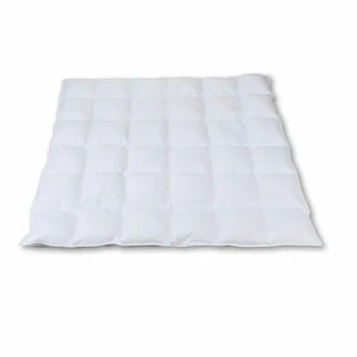 Edredón de Niño 6x6a Cuadros 100% Plumón (Blancos Sajón ) 220g 100x135 - Verano