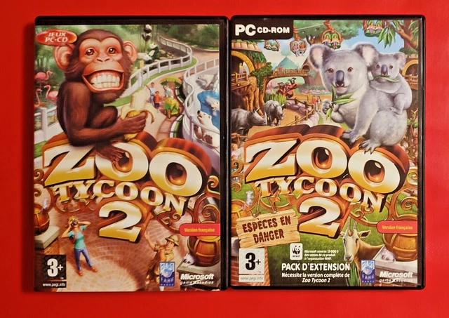 Boîte + Notice Pour Jeu Zoo Tycoon Complete Collection - PC - FR