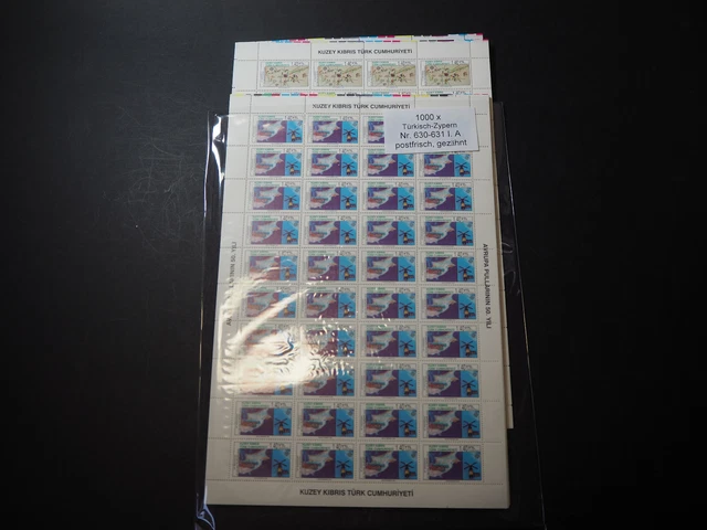 Türkisch Zyp. 2006, Serie "Europamarken", **/MNH, 1000x, Mi.Nr.630/31, ME 6000,-