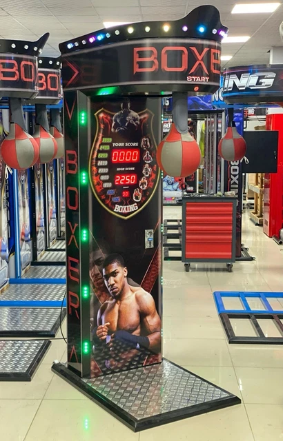 BOXING ARCADE PUNCH Machine BRAND NEW Contactless Payments Compatible £ ...
