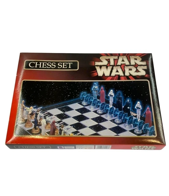 Jeu D'échecs Star Wars Complet, Très Bon état, Boîte Lucasfilm