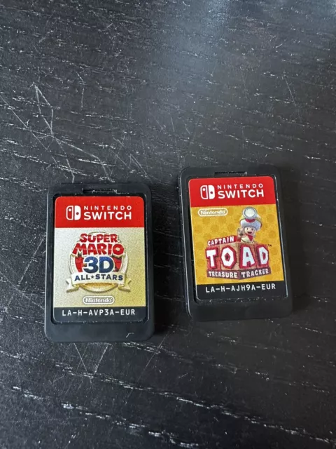 Super Mario 3D All Stars & Captain Toad Nintendo  Switch - Carts Only NEXT DAY