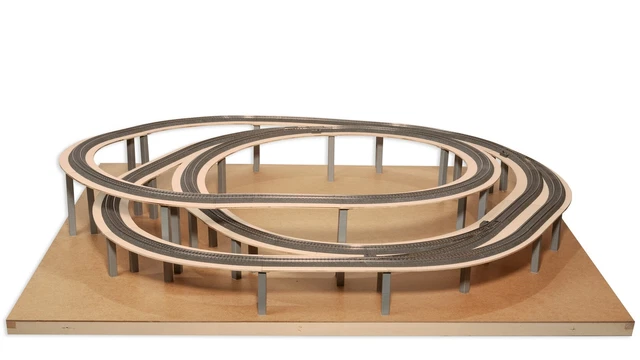 Noch® Easy Track® Mittelberg Kit de Construction de Voie Échelle 1:160 pour modélisme Trace N Modélisme Extensible et Flexible