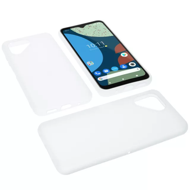 Étui pour Fairphone 4 Sac Housse Portable TPU Caoutchouc Coque Transparente