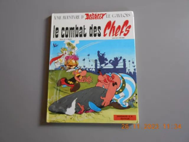 ASTERIX   le combat des CHEFS /   EO  1e trimestre 1966