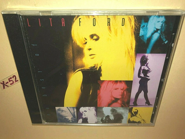Best of Lita Ford CD hit Kiss Me Deadly Ozzy Osbourne duet Close My Eyes Forever