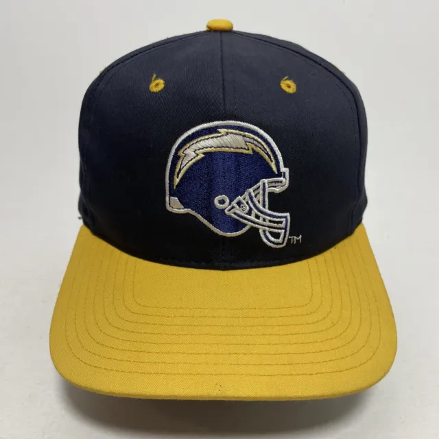 Vintage San Diego Chargers Hat Cap Snapback Throwback 2-Tone NFL Los Angeles LA