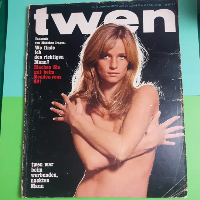 "TWEN", Nr. 12/1967, Dezember, seltene Ausgabe, Zeitschrift, Zeitgeist-Magazin