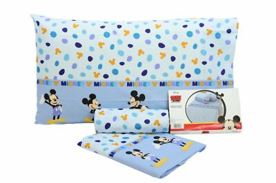100% Cotone Blu Disney LE311001030 Completo Letto 39x30x4 cm 