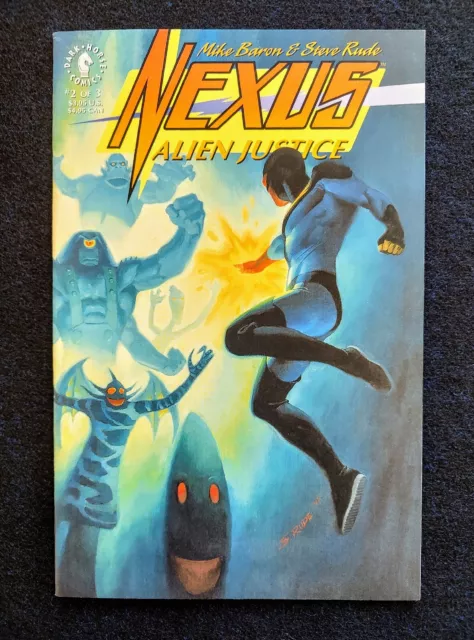Nexus Alien Justice #2 of 3 The Split Dark Horse 1993 Comic Book Mike Baron.
