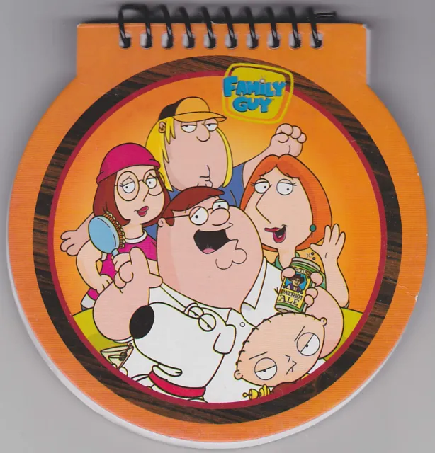 2-SET FAMILY GUY GRIFFINS MEMO PADS Peter Stewie Brian Notebook School Supply TV 2
