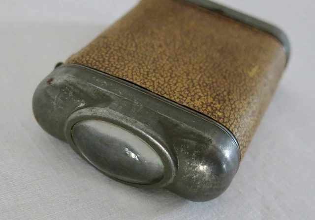 RARE PETITE ET ancienne lampe de poche à pile en laiton EUR 103,66