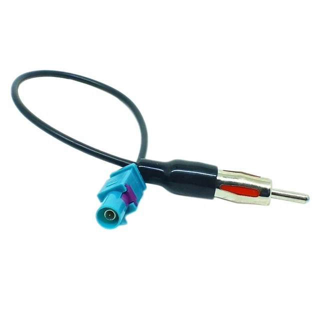 Adattatore Antenna Auto Universale Da ISO A DIN - Convertitore Segnale FM/AM Per Autoradio, 15g - 2