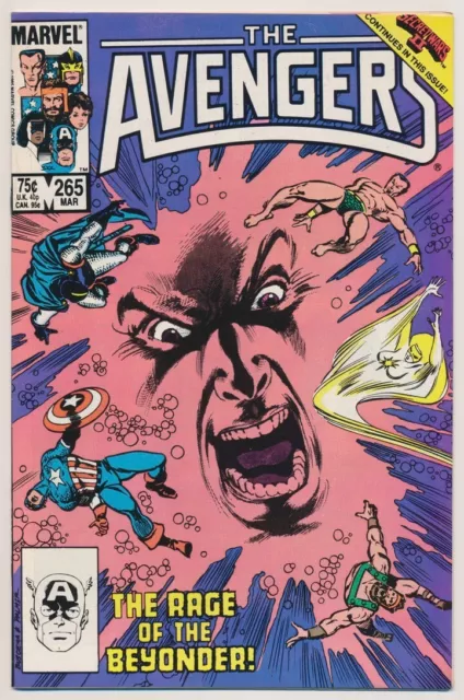 The Avengers #265 Comic Book - Marvel Comics!
