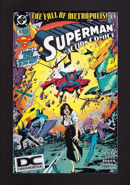 Superman Action Comics #700 NM/MT 1994 DC Universe Logo Variant Low Print HTF
