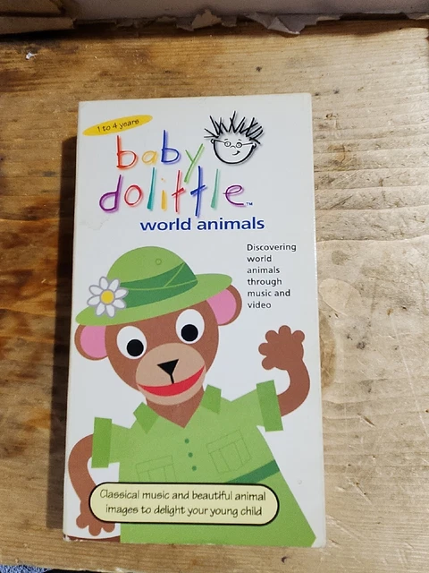 BABY EINSTEIN BABY Dolittle VHS World Animals vintage EUR 11,38 ...