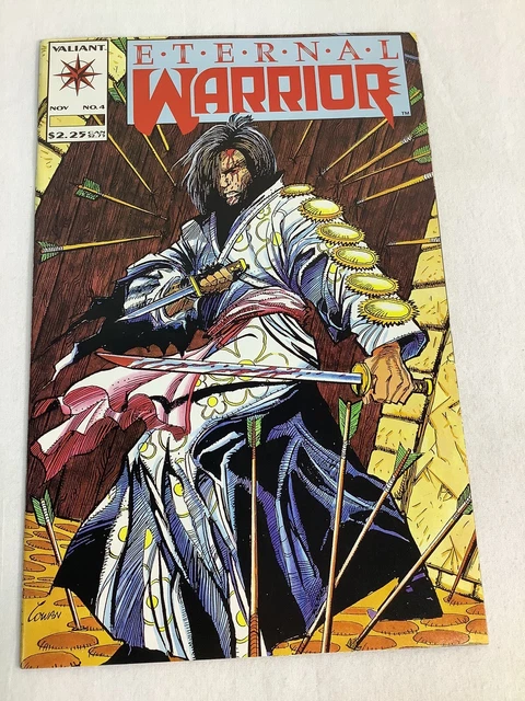 Eternal Warrior #4 - 1st app Bloodshot - KEY - 1992