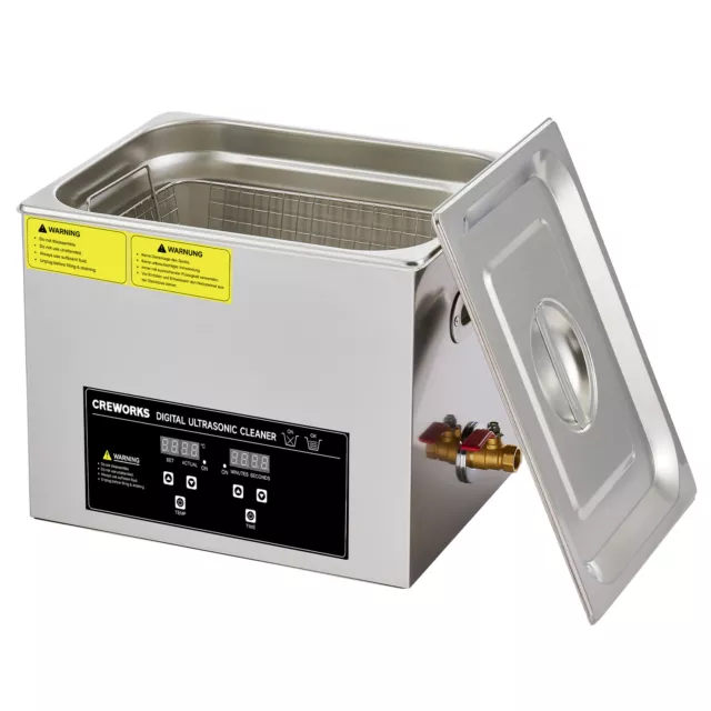 10L Ultraschallreinigungsgerät Ultraschallreiniger Ultrasonic Cleaner mit Korb