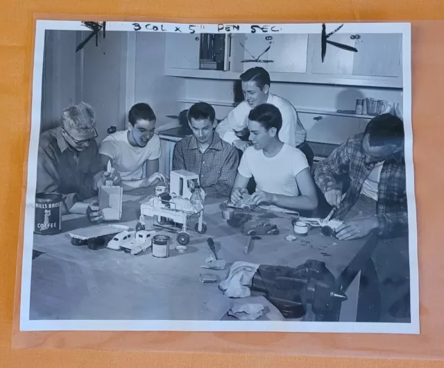 Vintage Ymca San Francisco Examiner Photo Original Fantastic Young Kids Adults