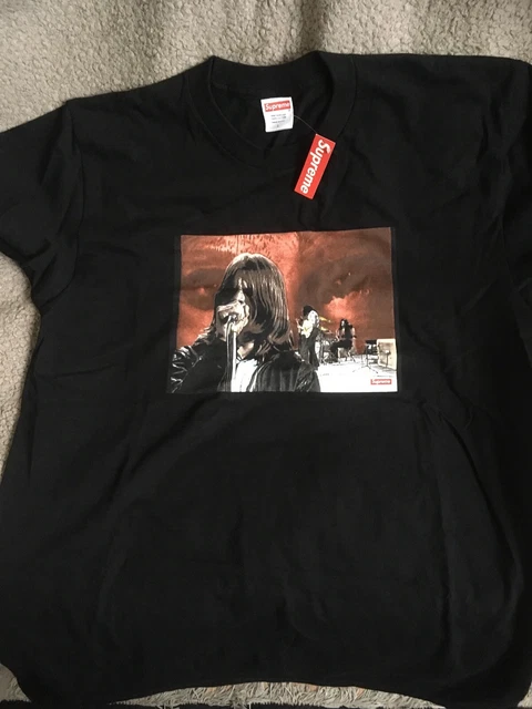 Supreme Black Sabbath Paranoid Tee Black