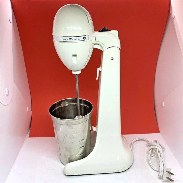 Hamilton Beach Drinkmaster Milkshake Mixer White Vtg Hamiltonbeach My