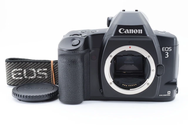 [Near MINT w/Strap] Canon EOS 3 EOS-3 35mm SLR Film Camera Body from JAPAN