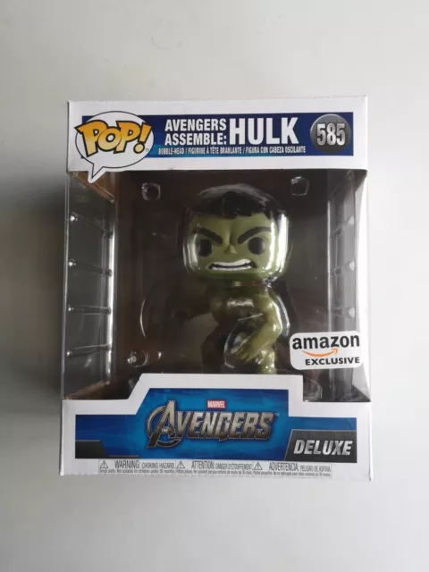 Funko POP #585 Avengers Montage: Hulk - Deluxe - Marvel Avengers selten & gewölbt