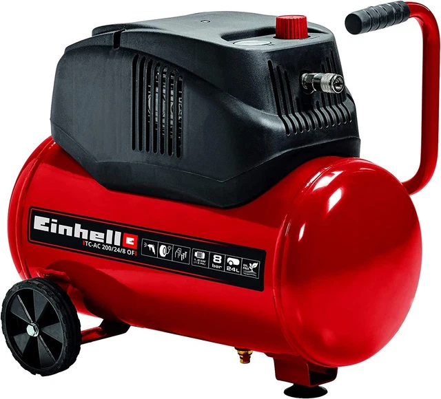 Image of Einhell BT-AC 200/24 OF air compressor on Amazon website