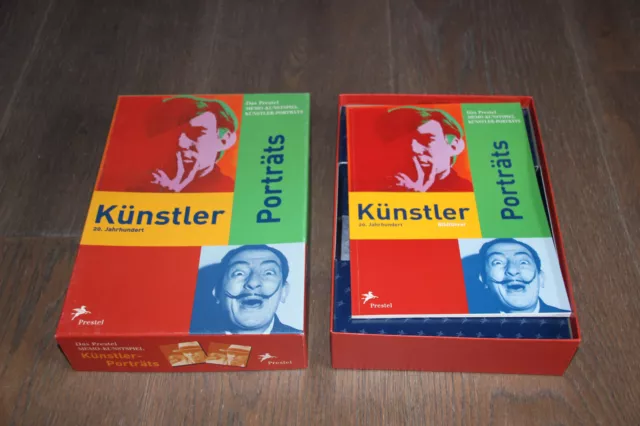 Memorie Künstler 20. Jahrhundert Porträts Prestel Memo Kunstspiel