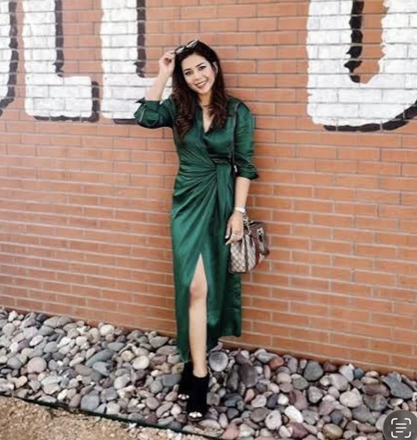 green emerald velvet dress Zara Swing Dress (Green) | Love Cherish