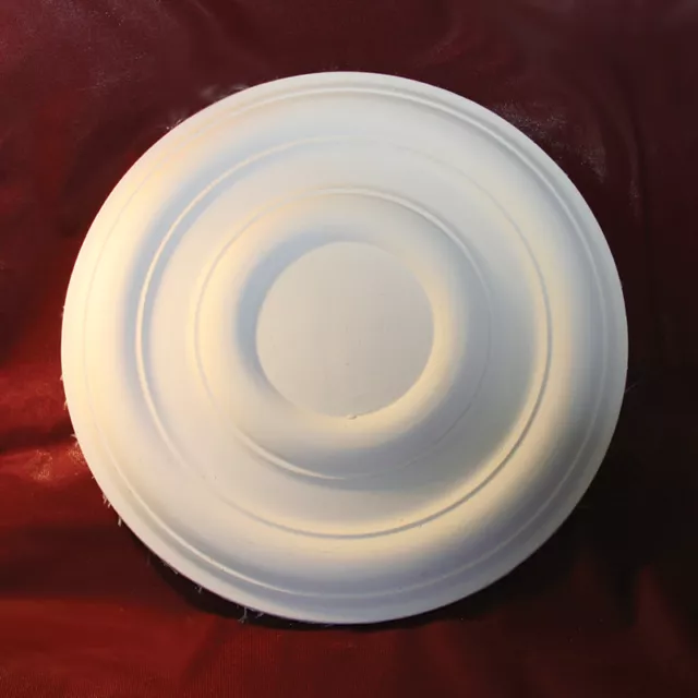 Ceiling Rose Plaster Plain Traditional Victorian 350mm Handmade