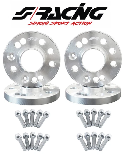Élargisseurs De Voie OMP Speed 20mm - 4x100 CB 60,1 - Aluminium Noir
