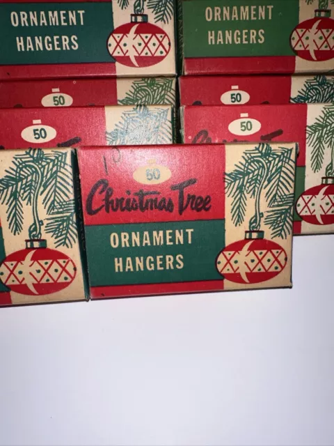 Vtg Christmas Tree Ornament Hooks 1 Package Several Packs Available Good Cond. 3