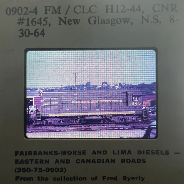 0902-4 FM / CLC H12-44, CNR #1645, New Glasgow, N.S. 8-30-64