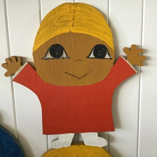 Children's Charming Custom Carved Headboard or Wall Hanging - One of-a kind  3