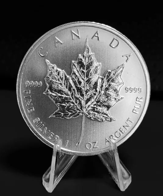 1 Oz Silber 999 Maple Leaf 2011 Canada 31,1 g 5 Dollar Elizabeth II 2011 ( 420 )