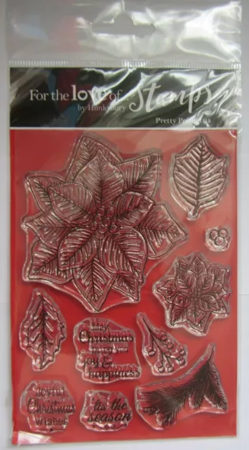 Hunkydory-For The Love Of Stamps-"Pretty Poinsettia"-Card Making-Crafting-New