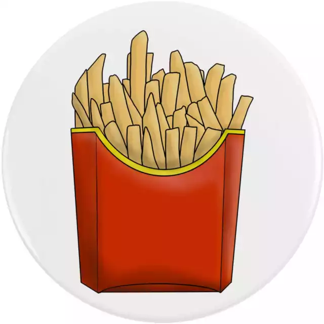 'Fast-Food-Pommes' Pin Knopf-Abzeichen (BB035246)