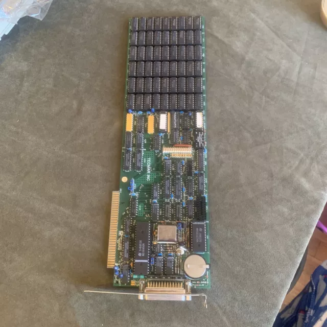 Tecmar Tested SPK-384 8-BIT ISA Memory Board for IBM PC XT 5150 5160