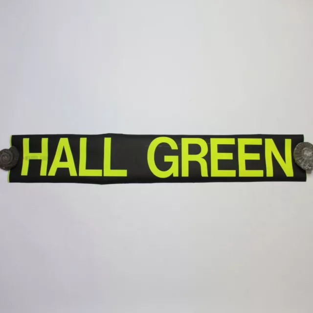 Hall Green Bus Jalousie Ziel Vintage 1994 Birmingham Midland rot