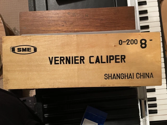 SME Vernier Caliper 0-150 X0.02mm  6"X1/1000 Inches