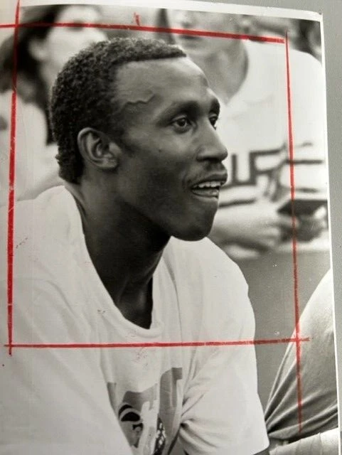 3 Fotografie Stampa Vintage Originali Di Runner Linford Christie Degli Anni '90